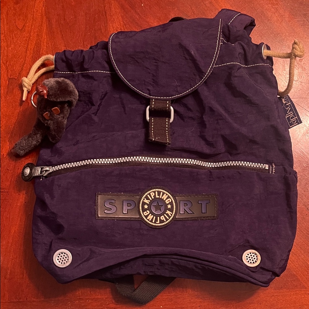 Kipling Sport Dark Purple Backpack